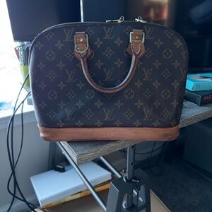 Louis Vuitton Brown Monogram Satchel